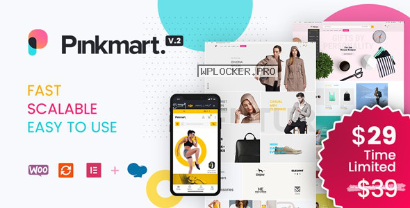Pinkmart v2.7.10 – AJAX theme for WooCommerce