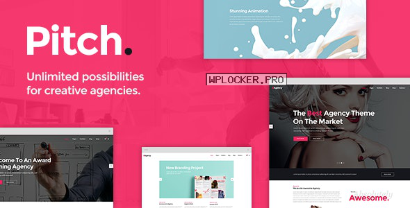 Pitch v3.4.1 – A Theme for Freelancers and Agencies