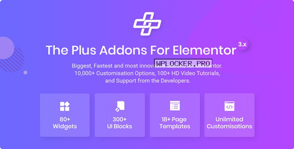 The Plus v4.1.0 – Addon for Elementor Page Builder WordPress Plugin