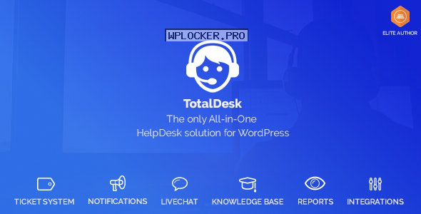 TotalDesk v1.7.9 – Helpdesk, Knowledge Base & Ticket System