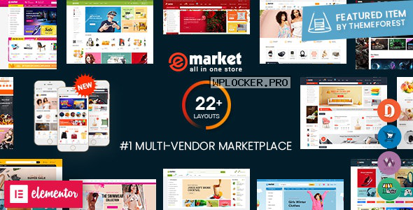 eMarket v3.3.0 – Multi Vendor MarketPlace WordPress Theme