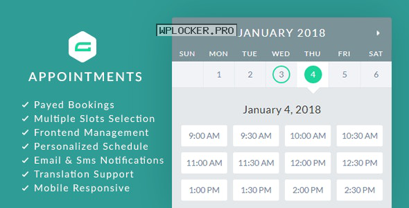gAppointments v1.9.5 – Appointment booking addon for Gravity Forms