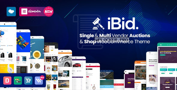 iBid v2.4 – Multi Vendor Auctions WooCommerce Theme