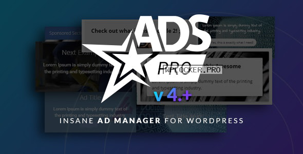 Ads Pro Plugin v4.3.9 – Multi-Purpose Advertising Manager