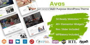 Avas v6.1.18 – Multi-Purpose WordPress Theme