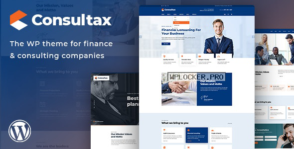 Consultax v1.0.8 – Financial & Consulting WordPress Theme