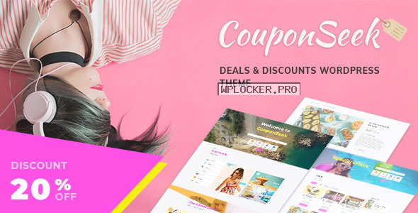 CouponSeek v1.1.5 – Deals & Discounts WordPress Theme