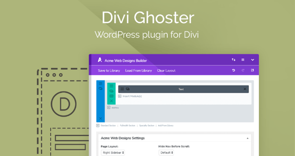 Divi Ghoster v5.0.8 – WordPress Plugin For Divi