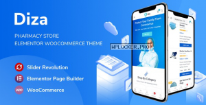 Diza v1.1.2 – Pharmacy Store Elementor WooCommerce Theme