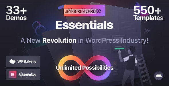Essentials v1.1.5 – Multipurpose WordPress Theme