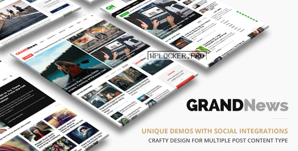 Grand News v3.3.1 – Magazine Newspaper WordPress