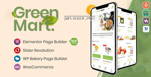 GreenMart v3.0.0 – Organic & Food WooCommerce WordPress Theme