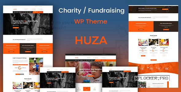 Huza v1.18 – Charity/Fundraising Responsive Theme