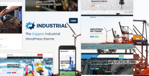 Industrial v1.6.0 – Factory Business WordPress Theme