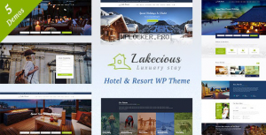 Lakecious v3.0 – Resort and Hotel WordPress Theme