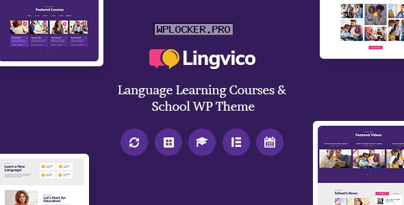 Lingvico v1.0.4 – Language Center & Training Courses WordPress Theme