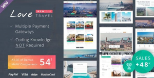 Love Travel v3.8 – Creative Travel Agency WordPress