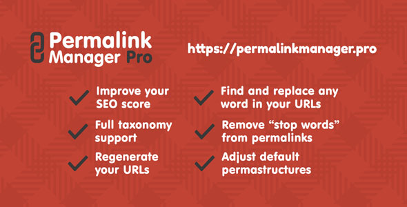 Permalink Manager Pro v2.2.9.3 – WordPress Plugin