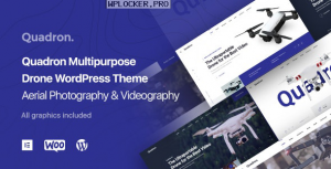 Quadron v1.1.0 – Aerial Photography & Videography Drone WordPress Theme