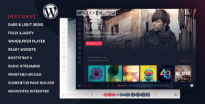 Rekord v1.4.7 – Ajaxify Music – Events – Podcasts Multipurpose WordPress Theme