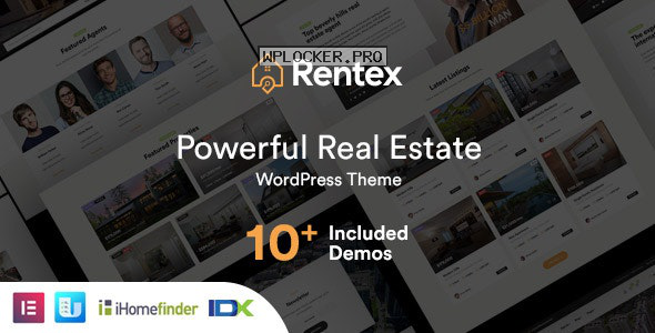 Rentex v1.6.3 – Real Estate WordPress Theme