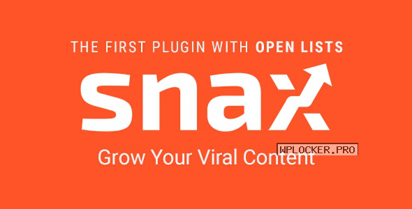 Snax v1.81 – Viral Front-End Uploader