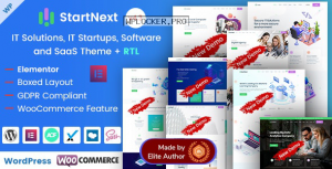 StartNext v4.3 – IT Startups WordPress Theme