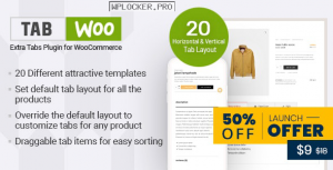 TabWoo v1.0.4 – Custom Product Tabs for WooCommerce