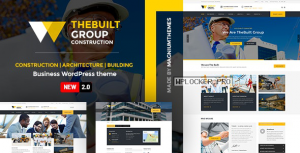 TheBuilt v2.2.2 – Construction and Architecture WordPress theme