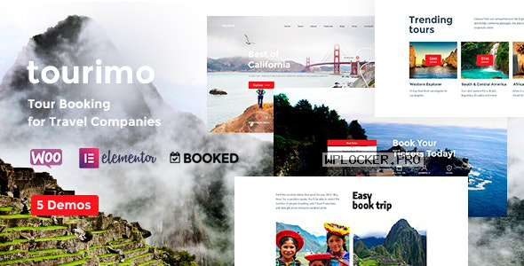 Tourimo v1.0 – Tour Booking WordPress Theme