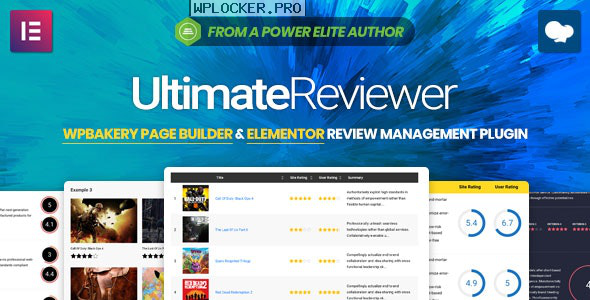 Ultimate Reviewer v2.8 – Elementor & WPBakery Page Builder Addon