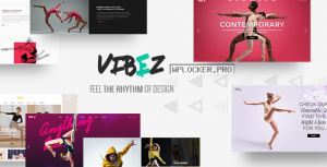 Vibez v1.8.1 – Dynamic Theme for Dance Studios and Instructors