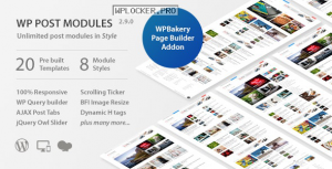 WP Post Modules for NewsPaper and Magazine Layouts v2.9.0