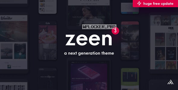 Zeen v3.9.7 – Next Generation Magazine WordPress