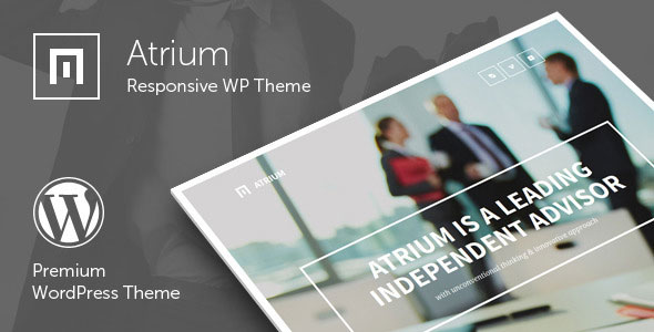 Atrium v2.6 – Responsive One Page WordPress Theme