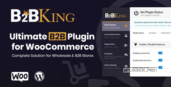 B2BKing v2.6.5 – The Ultimate WooCommerce B2B & Wholesale Plugin