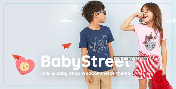 BabyStreet v1.3.8 – WooCommerce Theme for Kids Stores and Baby Shops Clothes and Toys