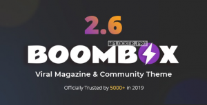 BoomBox v2.7.1 – Viral Magazine WordPress Theme