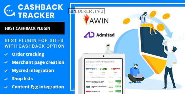 Cashback Tracker v1.5.1 – WordPress Plugin