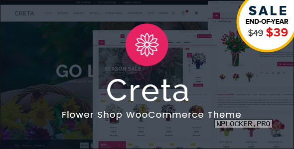 Creta v5.1 – Flower Shop WooCommerce WordPress Theme