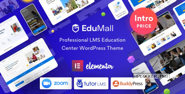 EduMall v1.2.1 – Professional LMS Education Center WordPress Theme