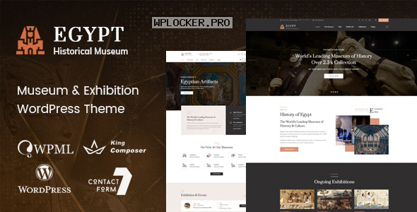 Egypt v1.3 – Museum & Exhibition WordPress Theme