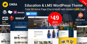 Eikra Education v4.2 – Education WordPress Theme