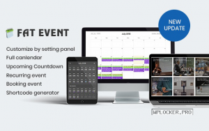 FAT Event v4.5.0 – WordPress Event and Calendar Booking