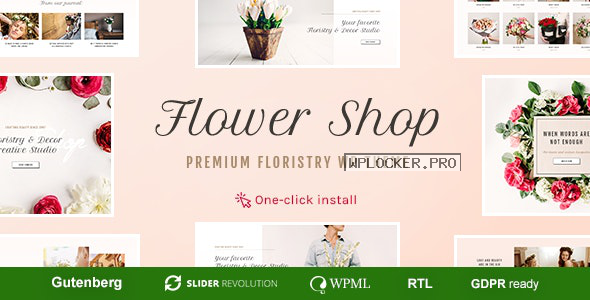 Flower Shop v1.1.1 – Florist Boutique & Decoration Store WordPress Theme