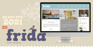 Frida v6.1 – A Sweet & Classic Blog Theme