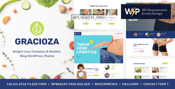 Gracioza v1.0.5 – Weight Loss Company & Healthy Blog