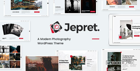 Jepret v1.3 – Modern Photography WordPress Theme