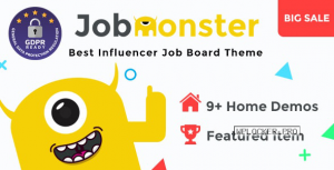 Jobmonster v4.6.7.1 – Job Board WordPress Theme