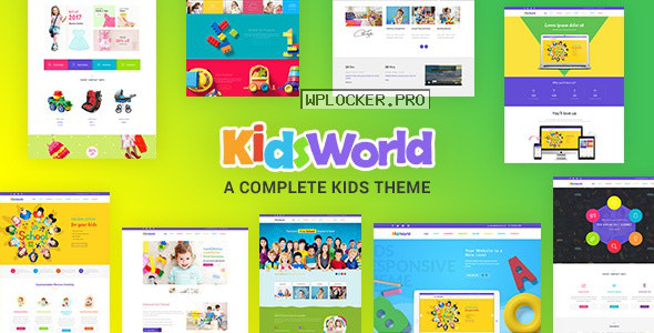 Kids Heaven v2.7 – Children WordPress Theme
